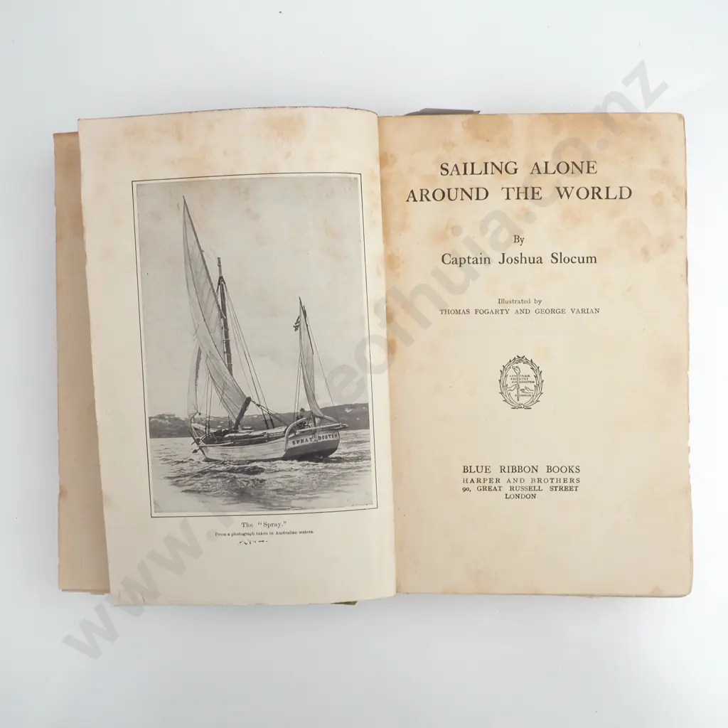 Captain Joshua Slocum - Sailing Alone Around The World Image 1++