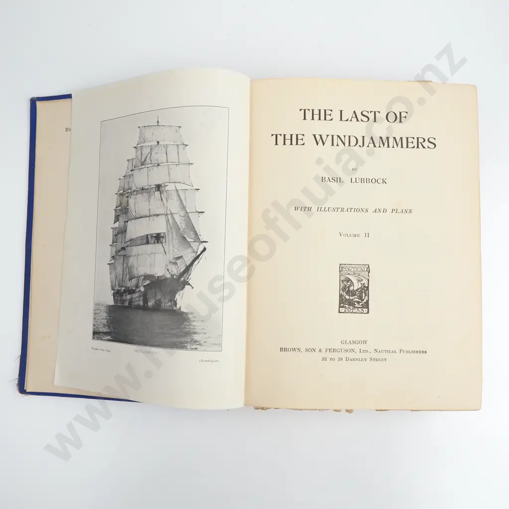 Basil Lubbock - 'The Last Of The Windjammers' 1953 Image 1++