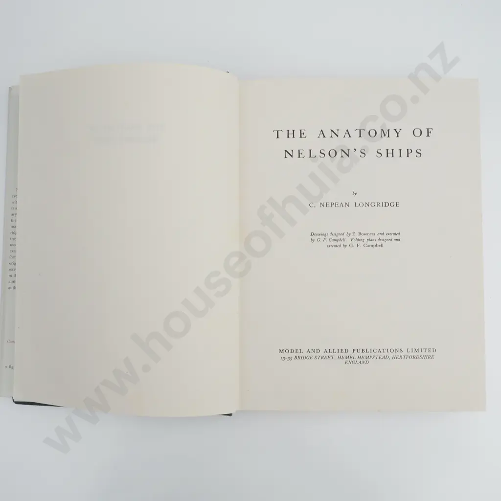 Longridge, C. Nepean; The Anatomy of Nelson's Ships Image 1++