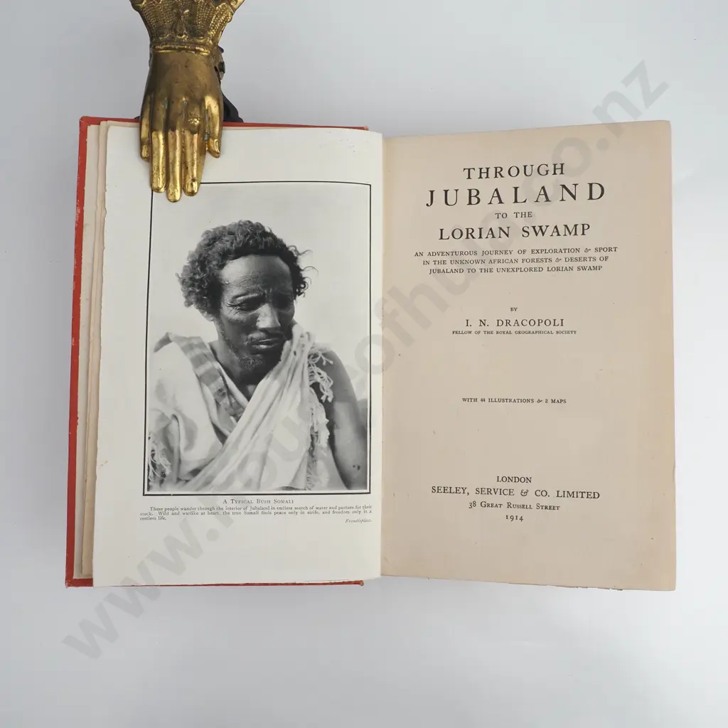 Dracopoli, I. N.; Through Jubaland to the Lorian Swamp Image 1++