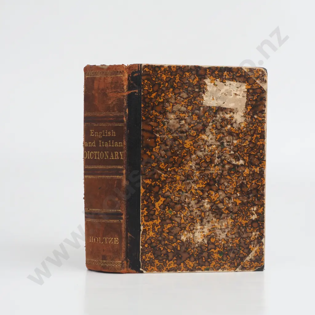 A New Pocket Dictionary of the English and Italian Languages Image 1++