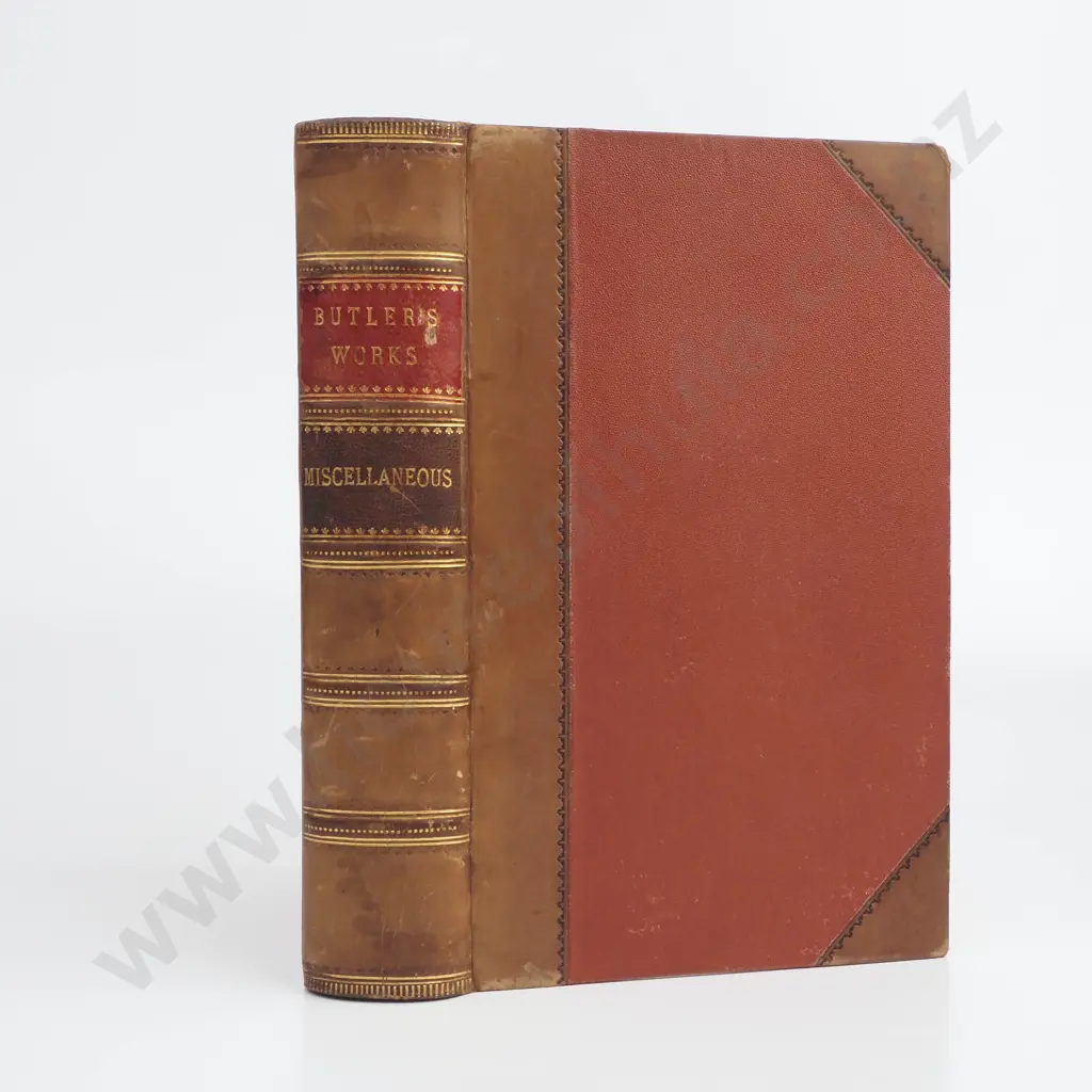 Butler's Works Volume 2: The Genuine Remains Image 1++