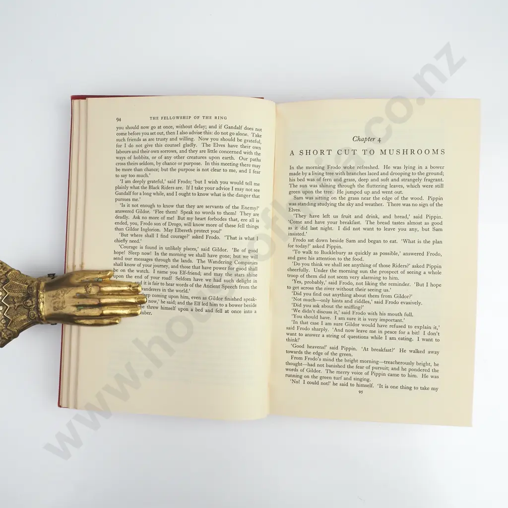 J.R.R Tolkien - 'The Fellowship Of The Ring' George Allen & Unwin, Fifth Impression (1956) Image 1++