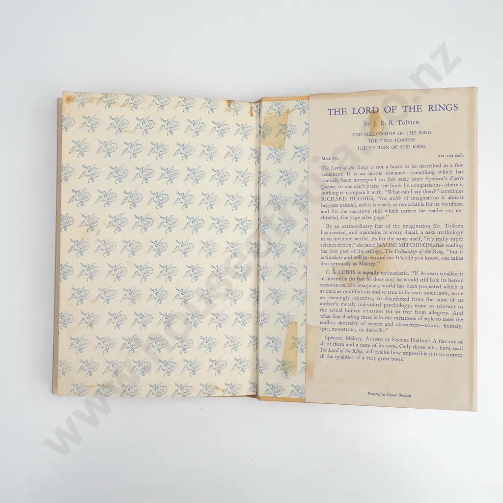 J.R.R Tolkien - 'Farmer Giles of Ham' George Allen & Unwin, Second Impression (1957) Image 1++