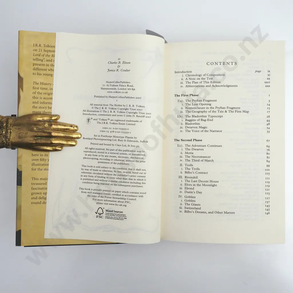 John. D. Rateliff from J.R.R Tolkien - Two 'The History of The Hobbit' Books Image 1++