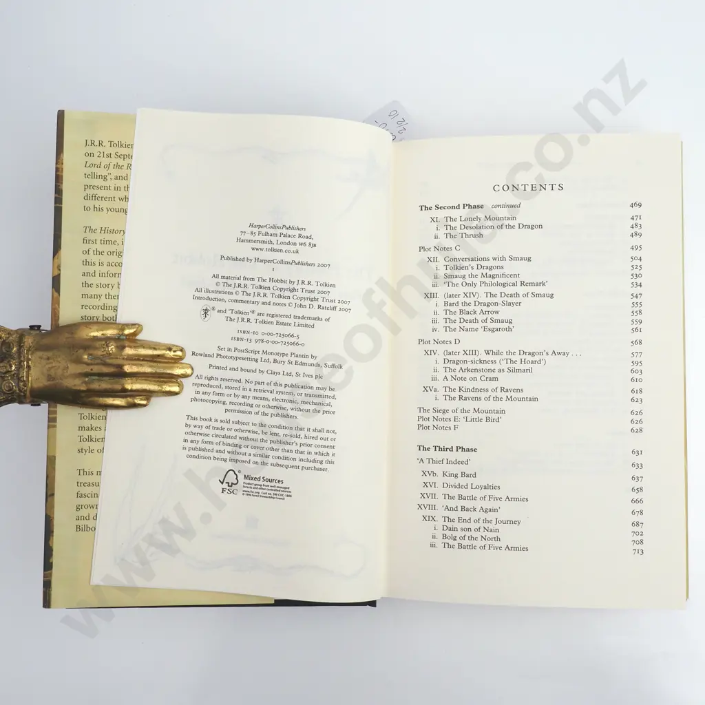 John. D. Rateliff from J.R.R Tolkien - Two 'The History of The Hobbit' Books Image 1++