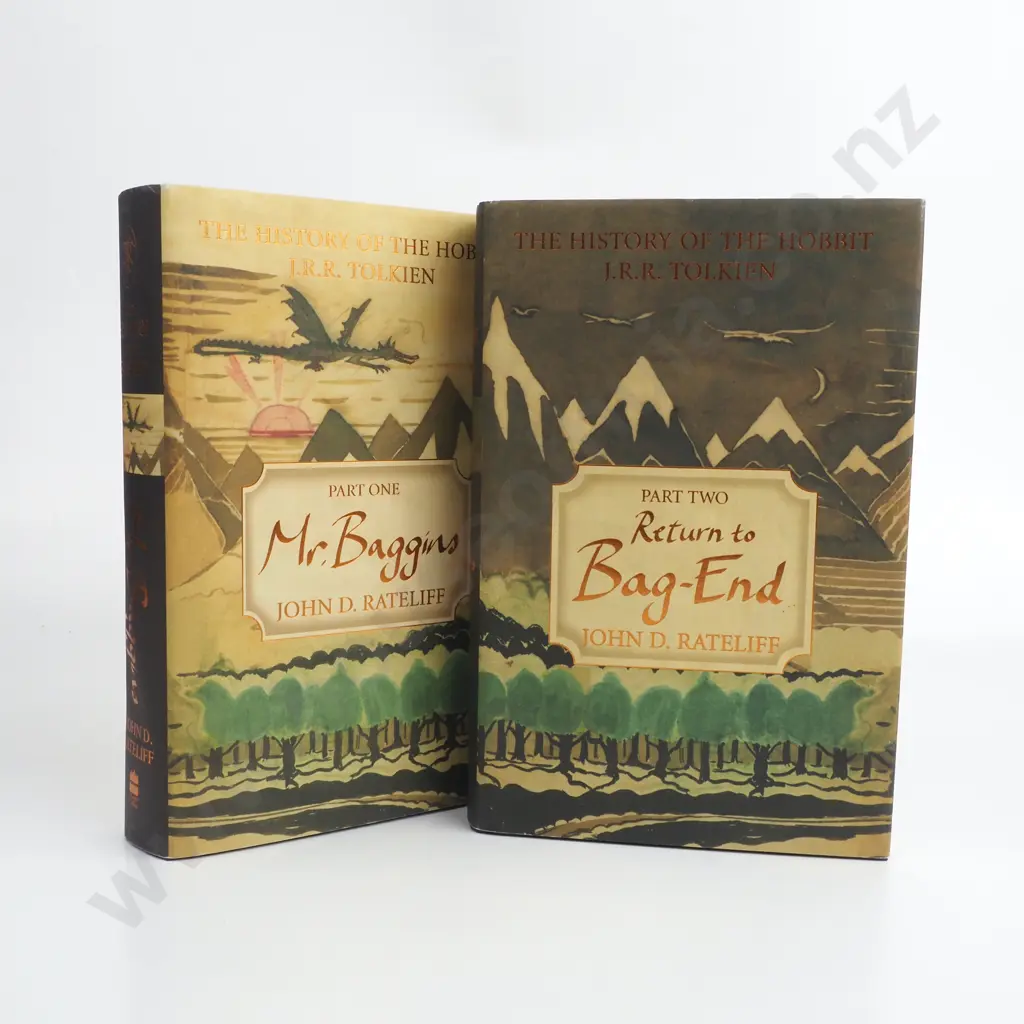 John. D. Rateliff from J.R.R Tolkien - Two 'The History of The Hobbit' Books Image 1++
