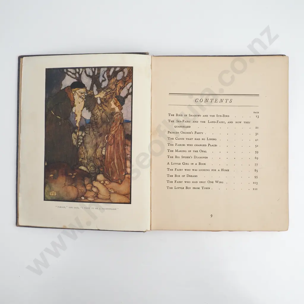 Rudolph Stawell - 'Fairies I Have Met' - Hodder & Stoughton - Illustrated by Edmund Dulac - Likely 1910? Image 1++