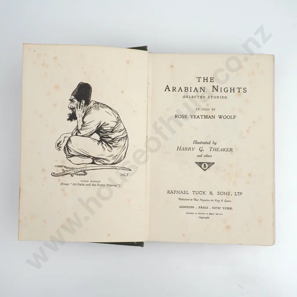 Rose Yeatman Woolf - 'The Arabian Nights' Raphael Tuck & Sons. Ltd. Image 1++