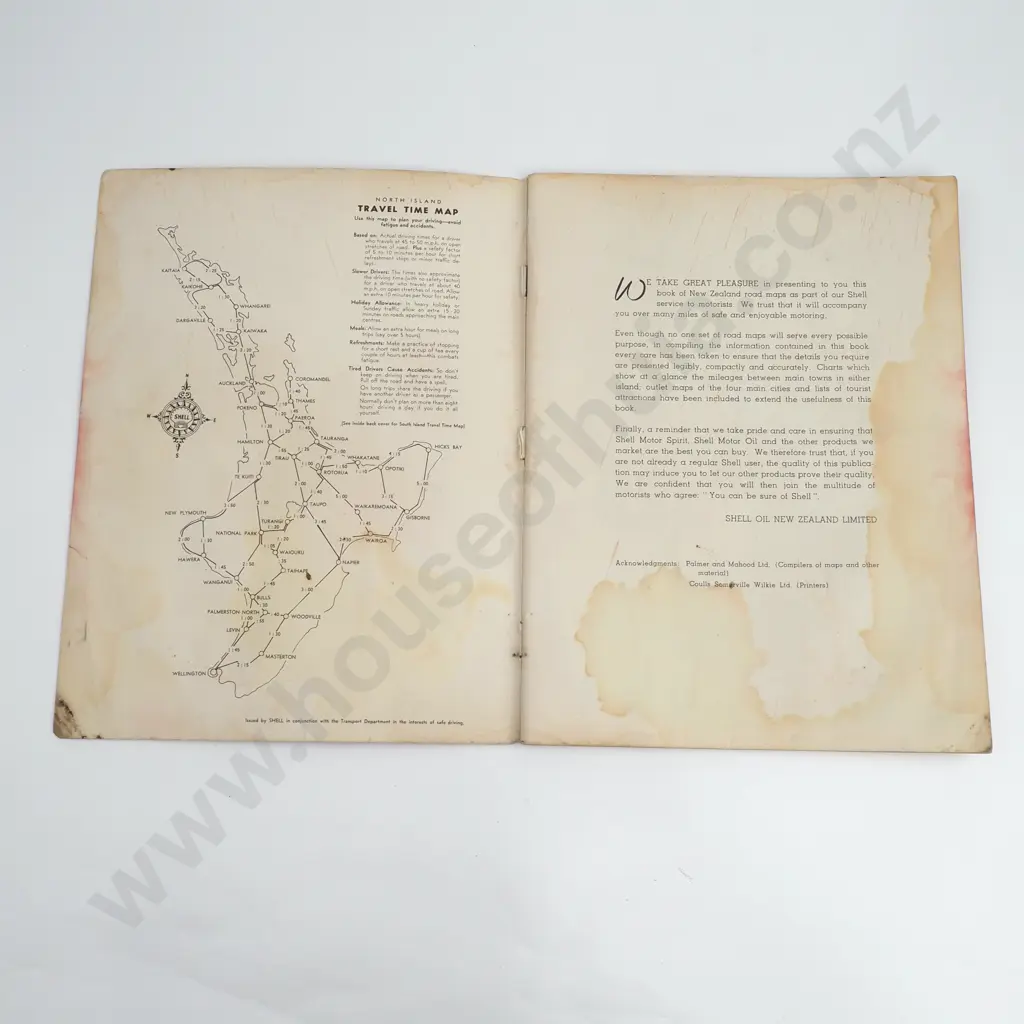 Shell Road Maps of New Zealand Image 1++