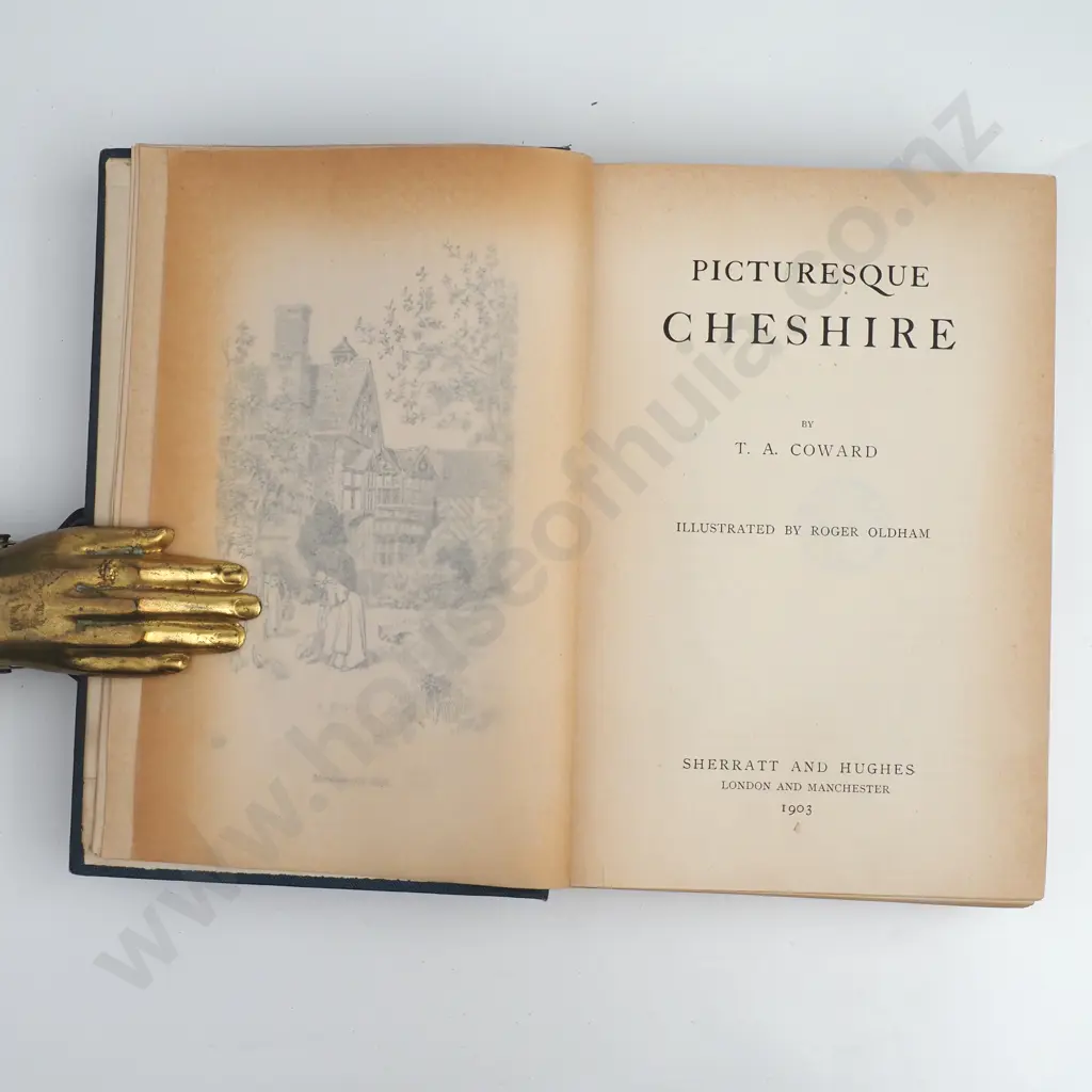 T. Alfred Cowards- 'Picturesque Cheshire' Sherratt And Hughes (1903) Image 1++