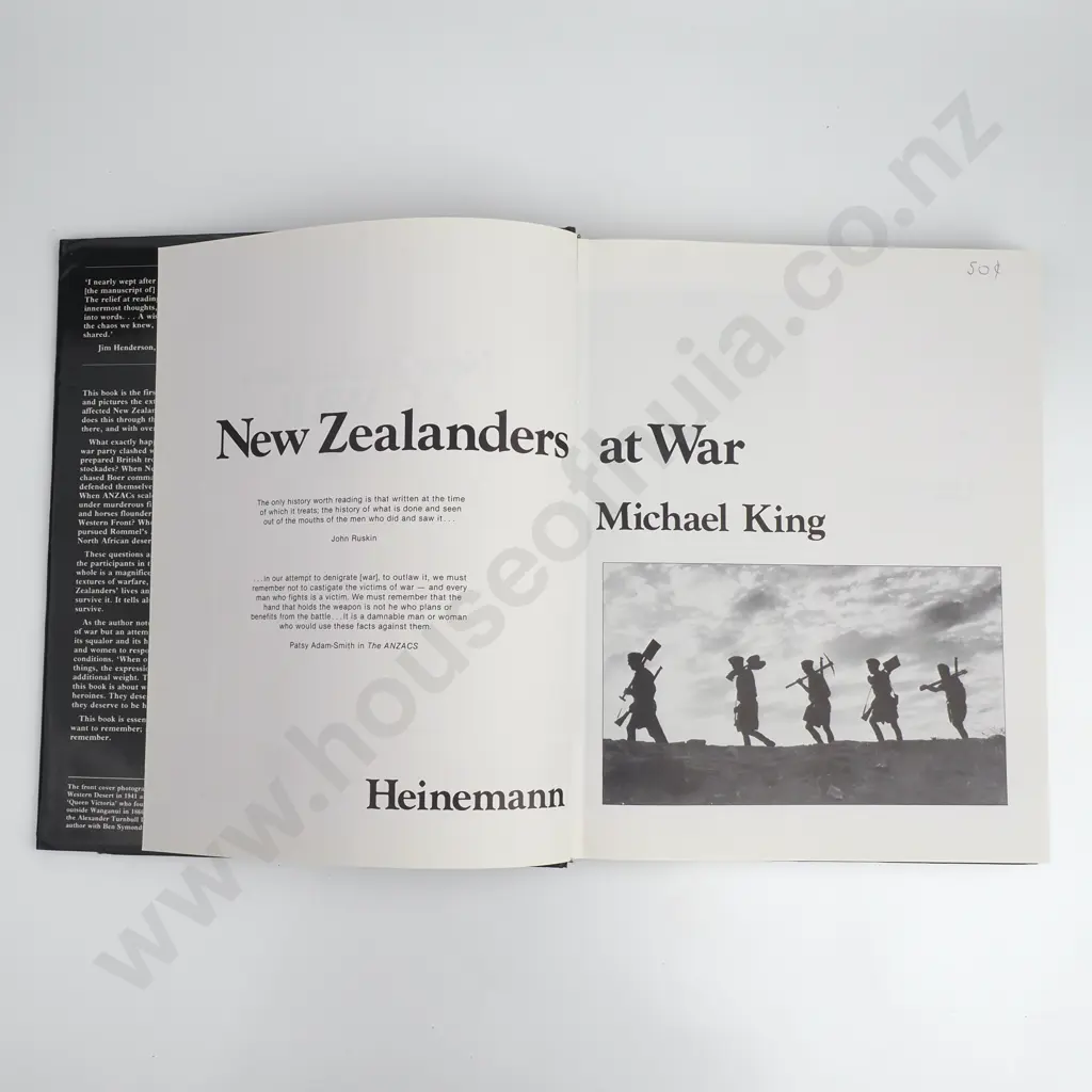 King, Michael; New Zealanders at War Image 1++