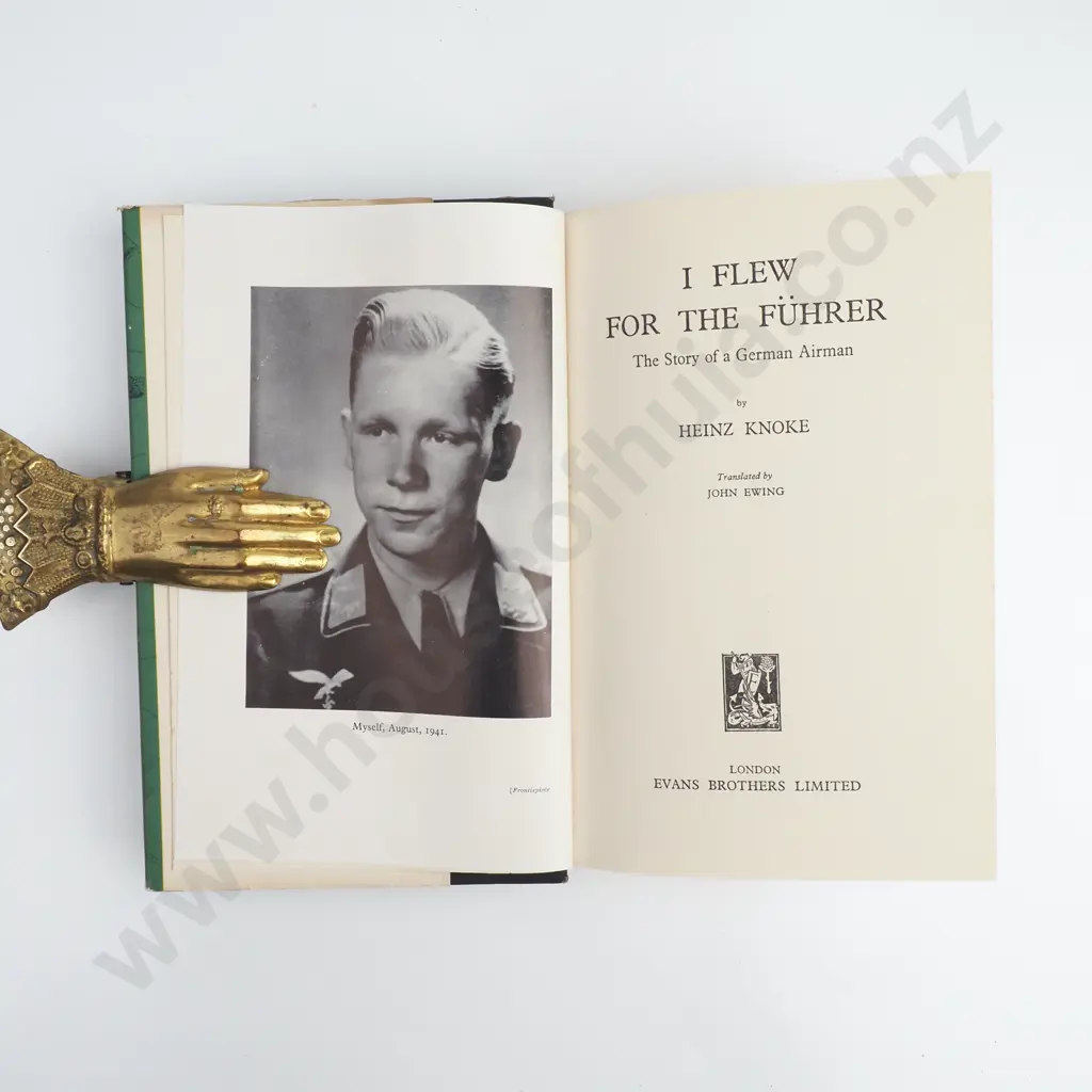 Heinz Knoke - 'I Flew for the Fuhrer', 5th Impression 1953 Image 1++