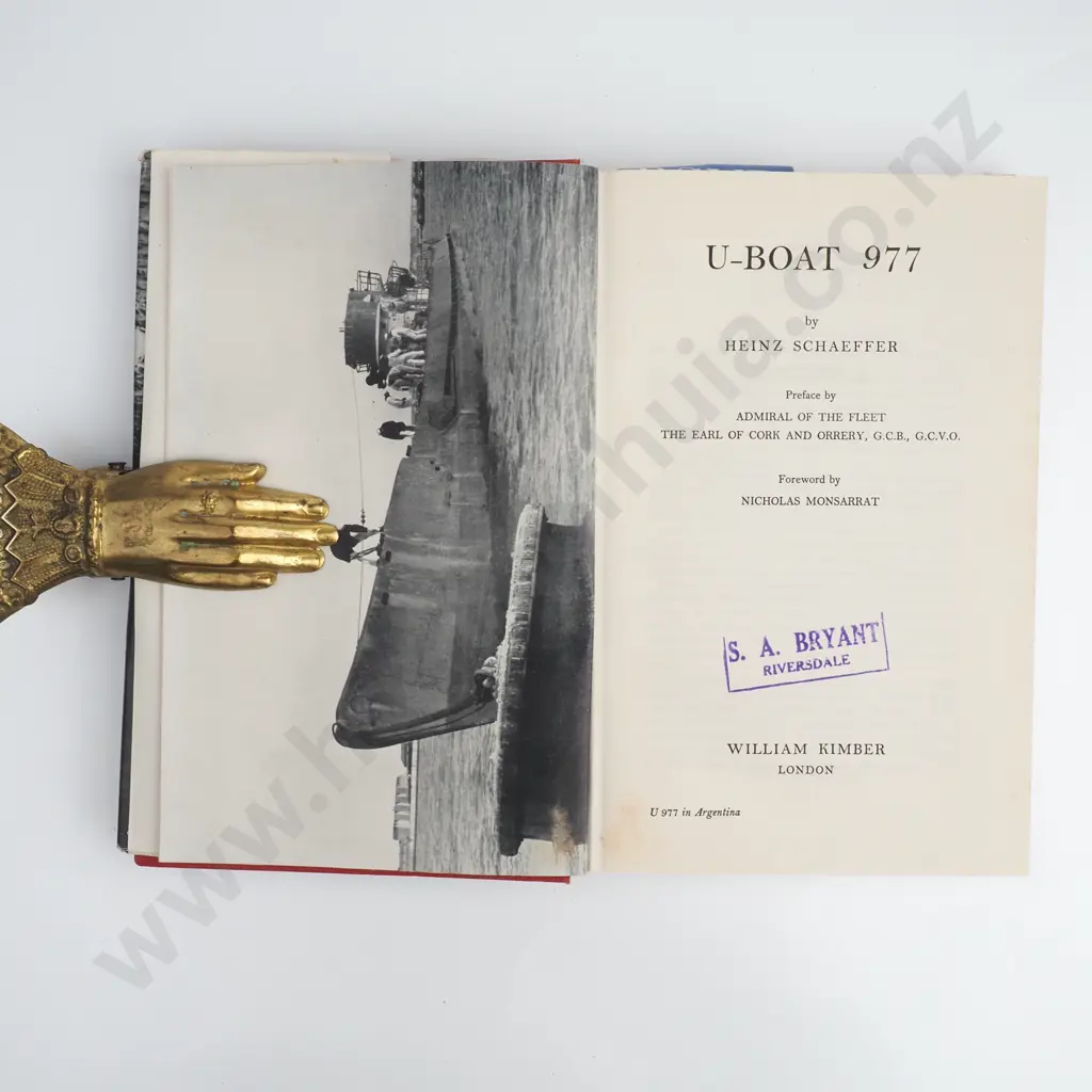 Heinz Schaeffer - 'U-Boast 977', 2nd Edition 1952 Image 1++