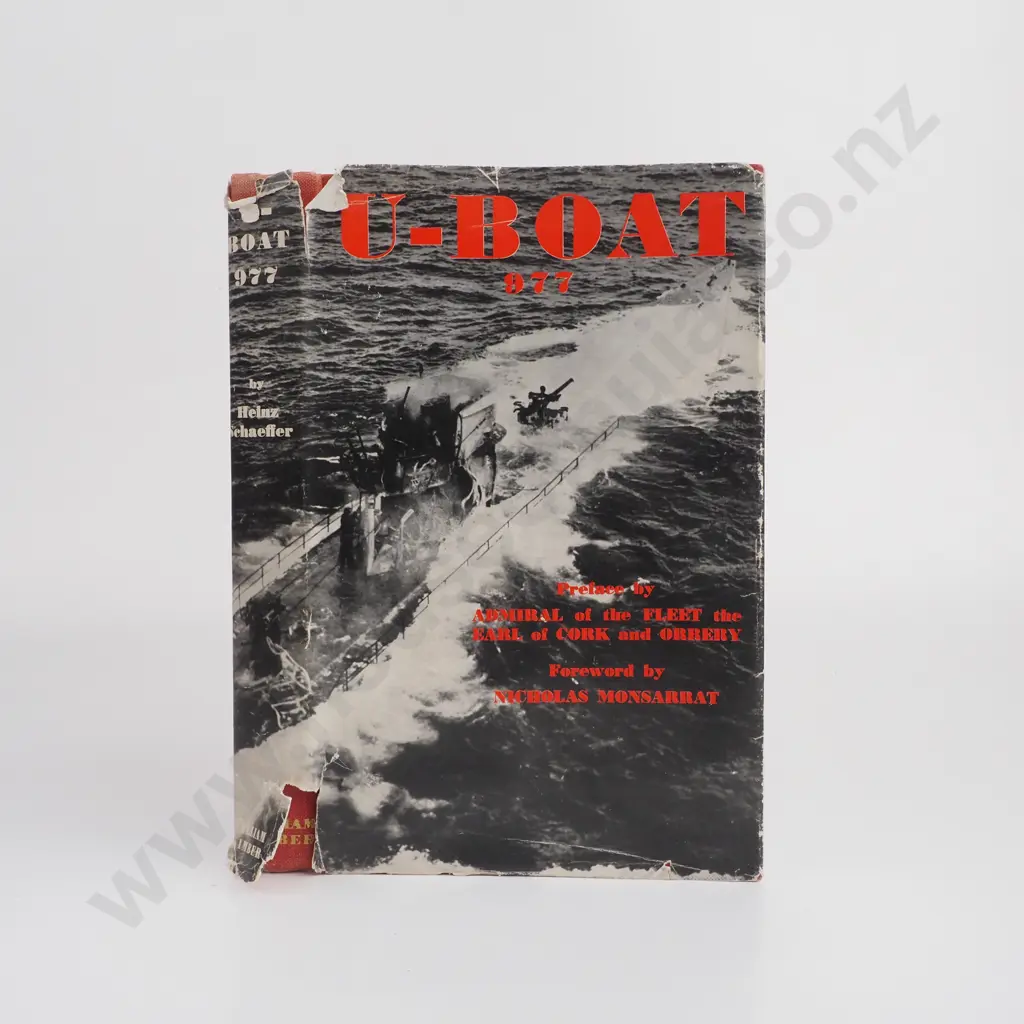Heinz Schaeffer - 'U-Boast 977', 2nd Edition 1952 Image 1++