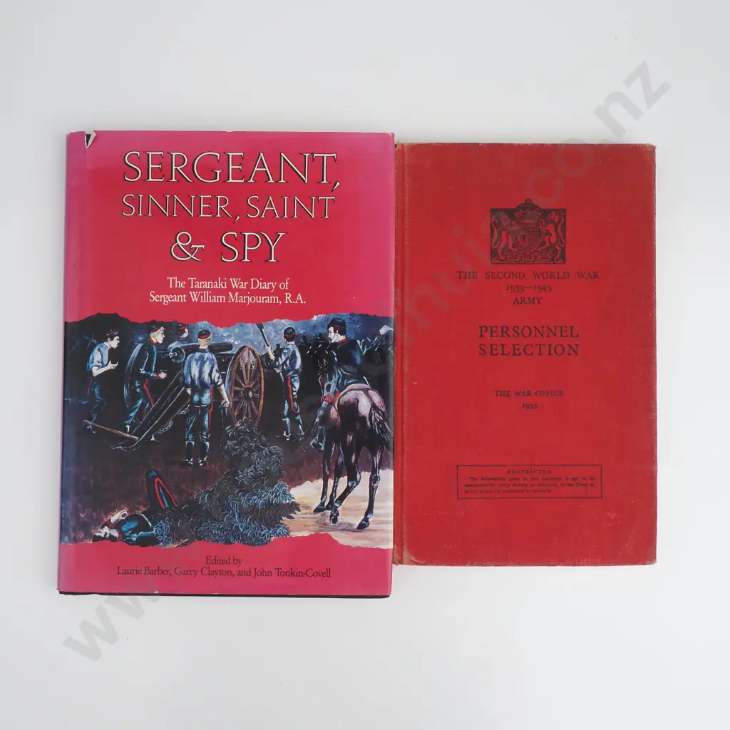 Two War Books - WWII & 1860-61 Taranaki War Image 1++