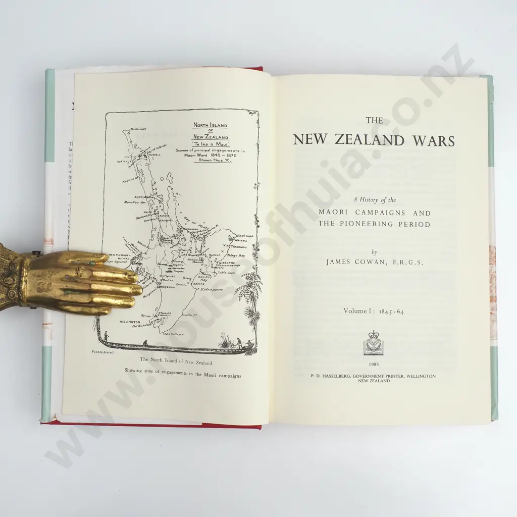 James Cowan - The New Zealand Wars, and the Pioneering Period' Vol 1 Image 1++