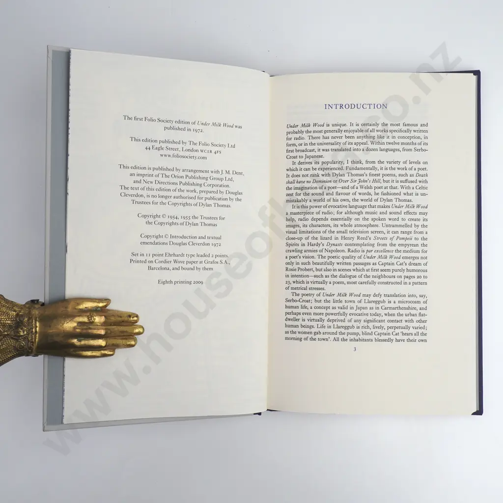 Thomas, Dylan; Under Milk Wood - Folio Society Image 1++