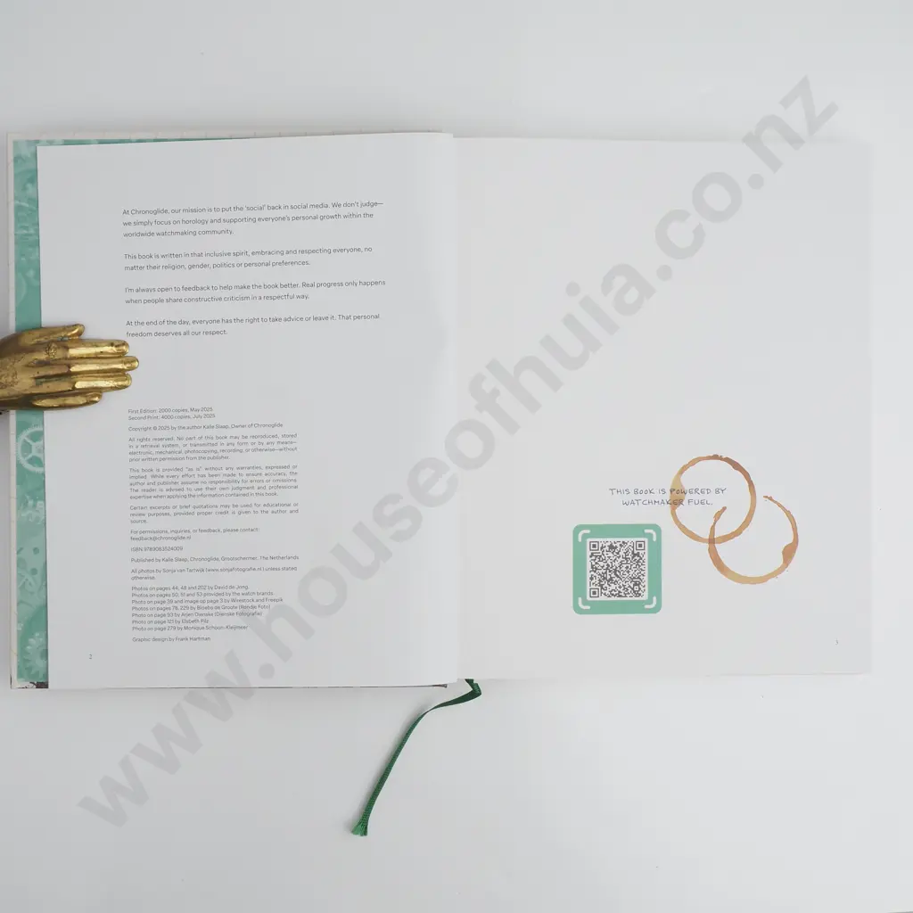 Kalle Slaap - 'Watchmaking Explained - A Modern Multimedia Guide to a Centuries-Old Craft' - Chronoglide Image 1++