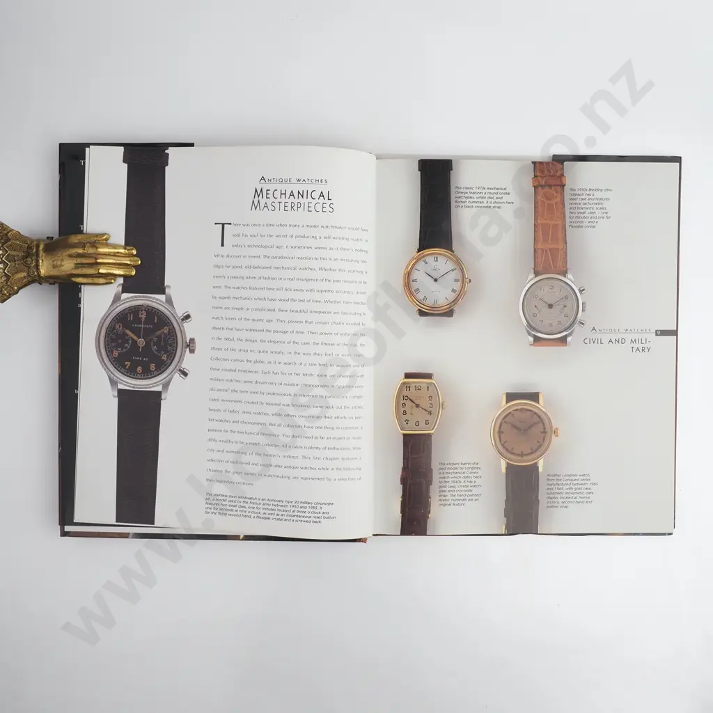 Jean Lassaussons & Giles Lhote - 'The World of Watches' - Greenwich Editions - 1999 Image 1++