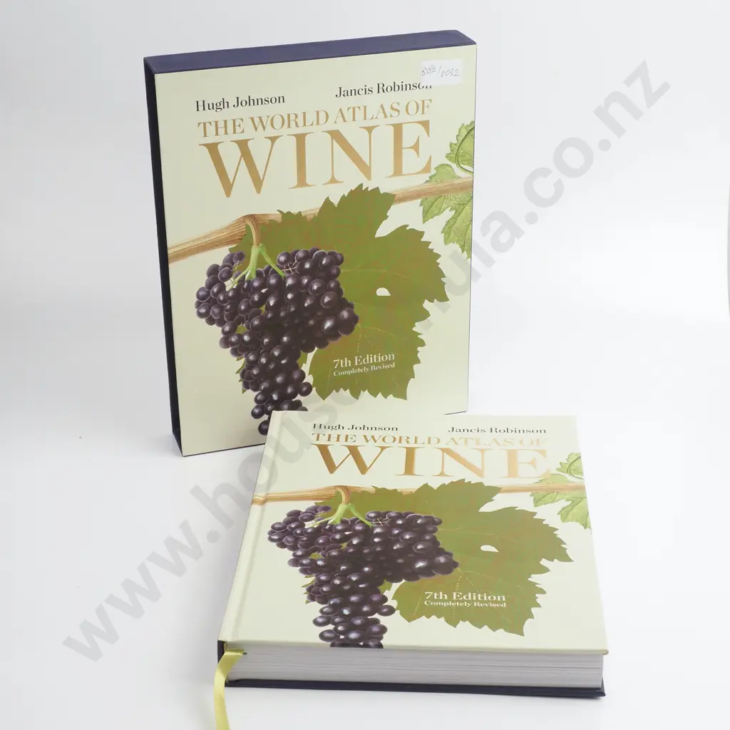 The World Atlas of Wine; Hugh Johnson & Jancis Robinson Image 1++