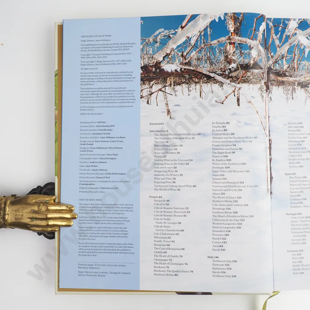The World Atlas of Wine; Hugh Johnson & Jancis Robinson Image 1++
