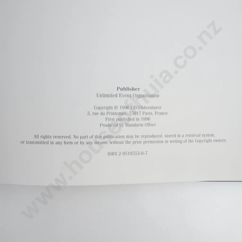 Book -  Peter Blake Adventurer, Numbered Special Edition No 3942 Image 1++