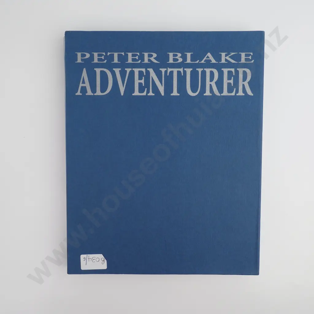 Book -  Peter Blake Adventurer, Numbered Special Edition No 3942 Image 1++