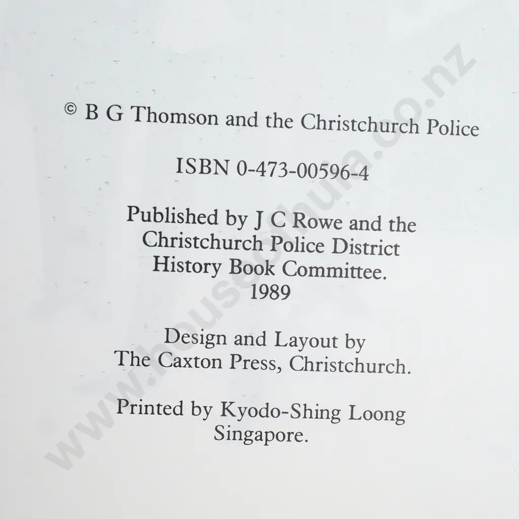 Thomson, Barry and Robert Neilson; Land Police - Sharing the Challenge Image 1++