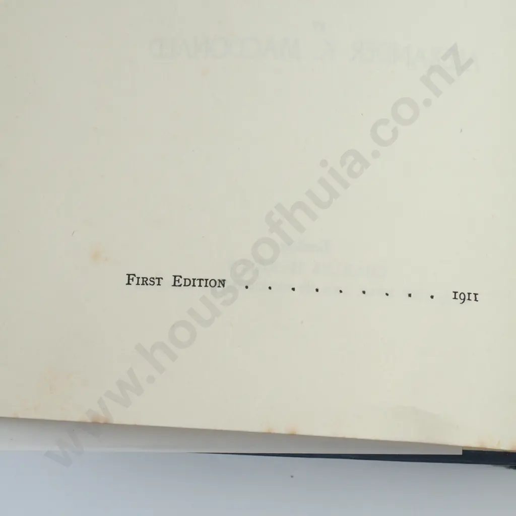 MacDonald, Alexander K.; Picturesque Paraguay Image 1++