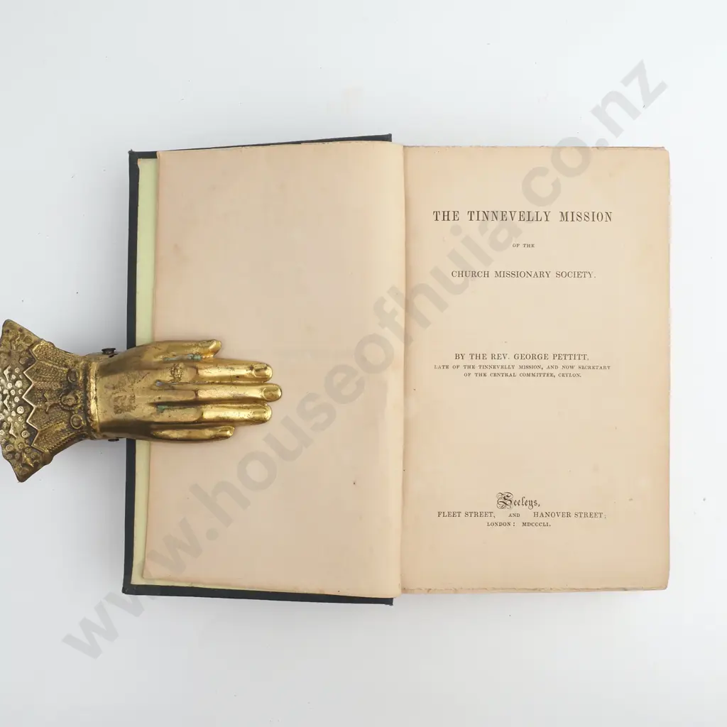 Rev. George Pettitt - ' The Tinnevelly Mission of the Church Society' Image 1++