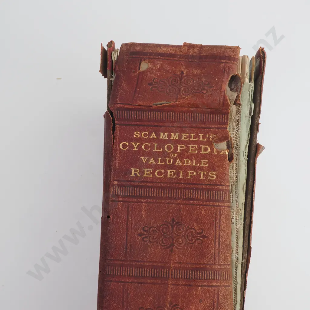 Henry B. Scammel - 'Cyclopedia of Valuable Receipts' Image 1++