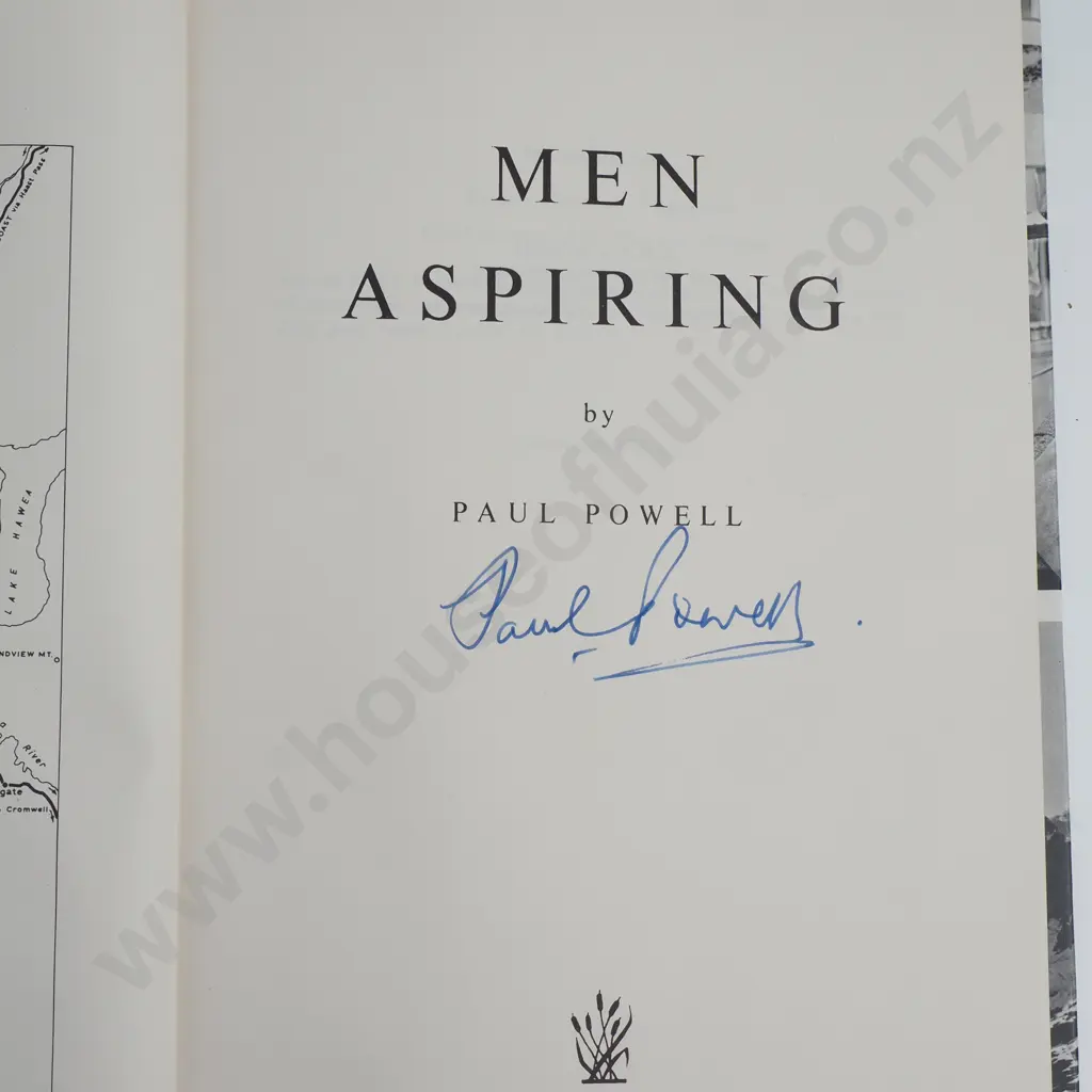 Paul Powell - Men Aspiring, Signed Image 1++