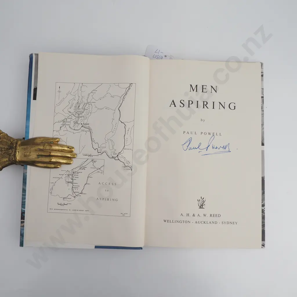 Paul Powell - Men Aspiring, Signed Image 1++