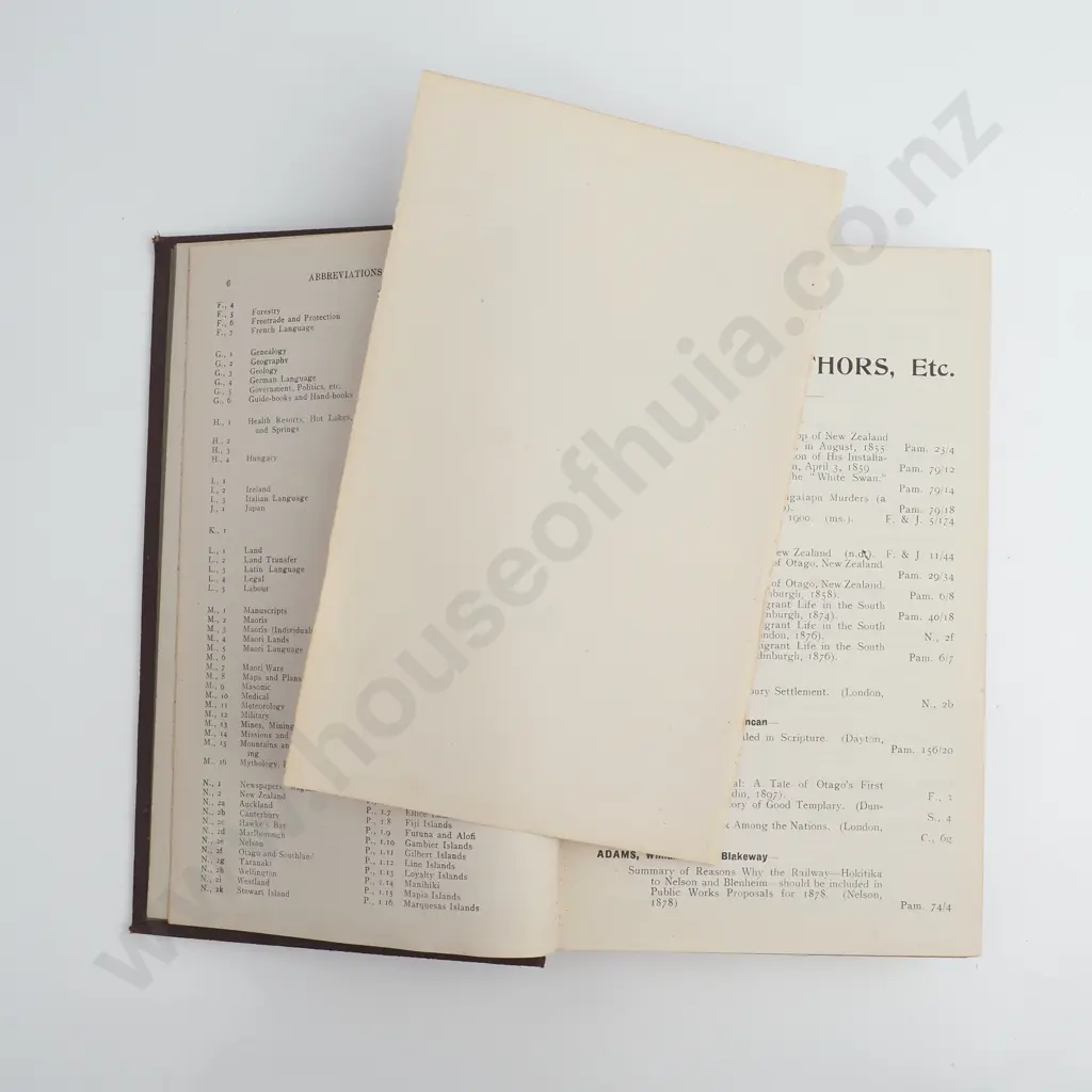 Catalogue of the Hocken Library Dunedin Image 1++