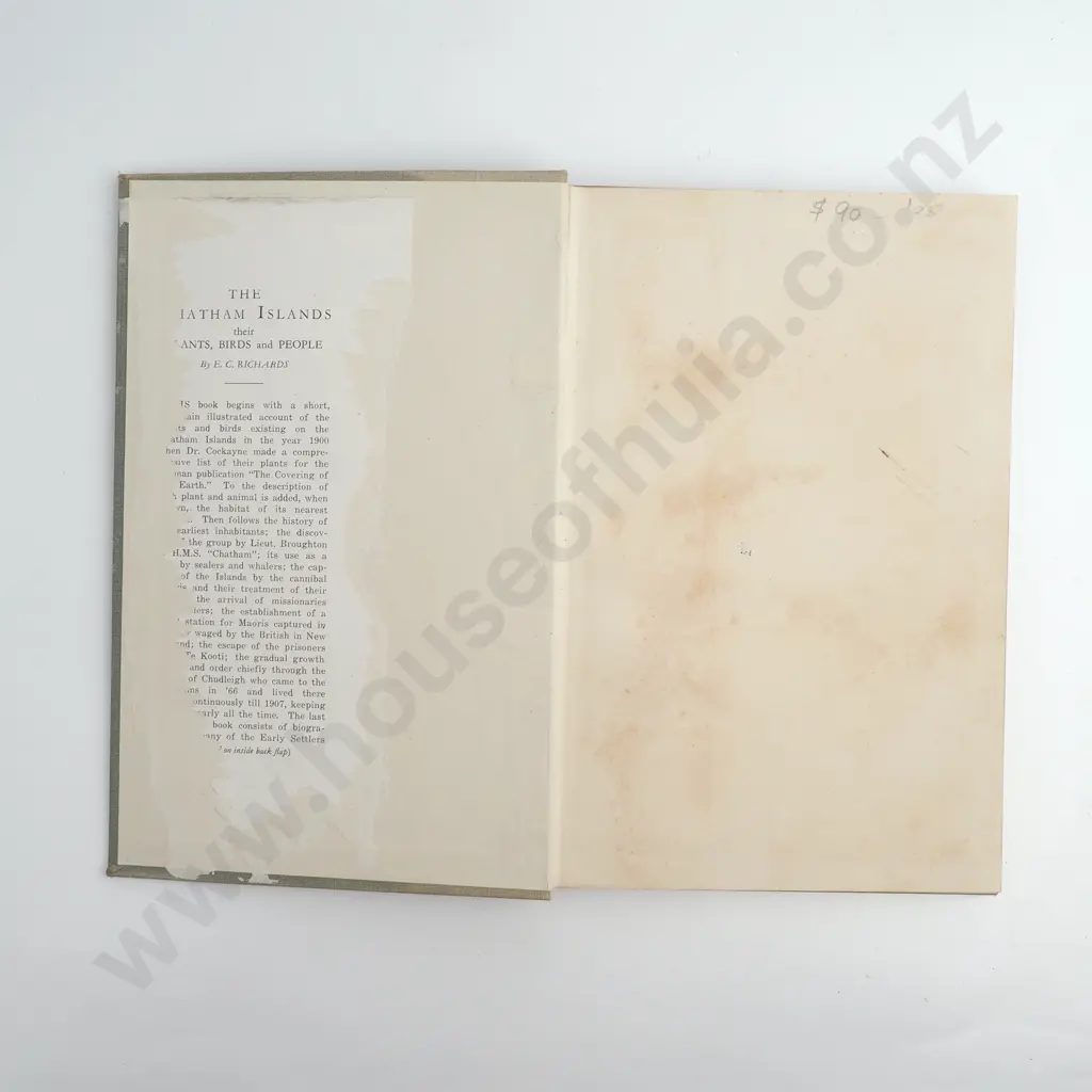 E.C Richards- The Chatham Islands,Their Plants, Birds, and People Image 1++