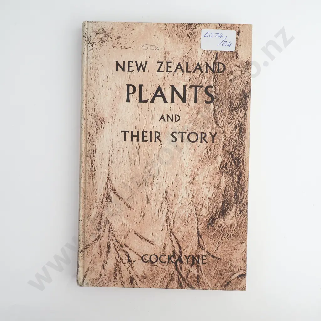 L.Cockayne - 'New Zealand Plants and Their Story'. Image 1++