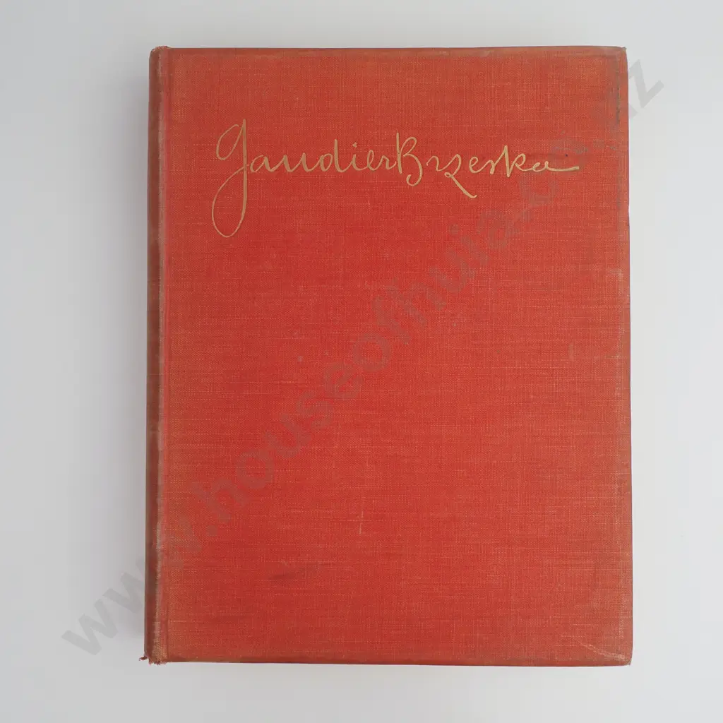 EDE. H.S - A Life of Gauier - Brzeska, William Heinmann Ltd, 1930, Number 159 of 350 Copies Image 1++