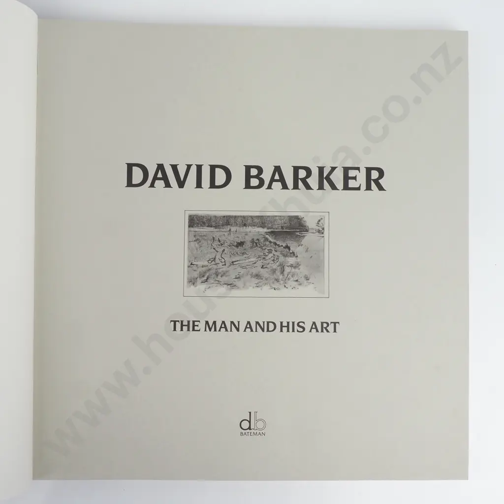 Barker, David; A Man and his Art Image 1++