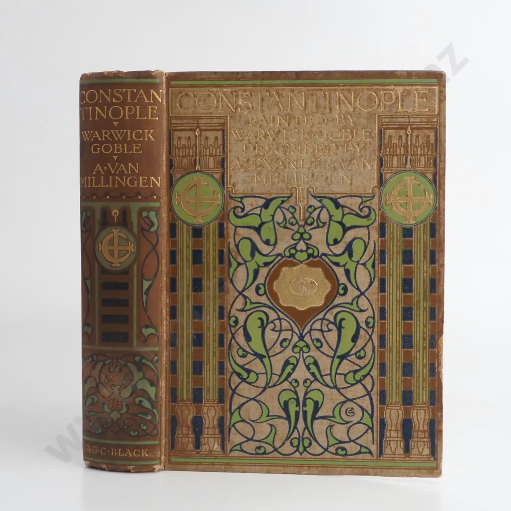 Warwick Goble - 'Constantinople' A. & C. Black London, First Edition (1906) Image 1++
