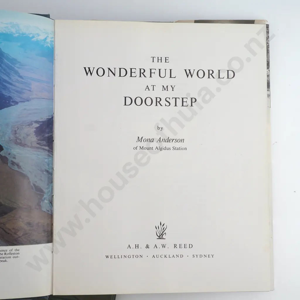 Anderson, Mona; The Wonderful World at My Doorstep plus one other Image 1++