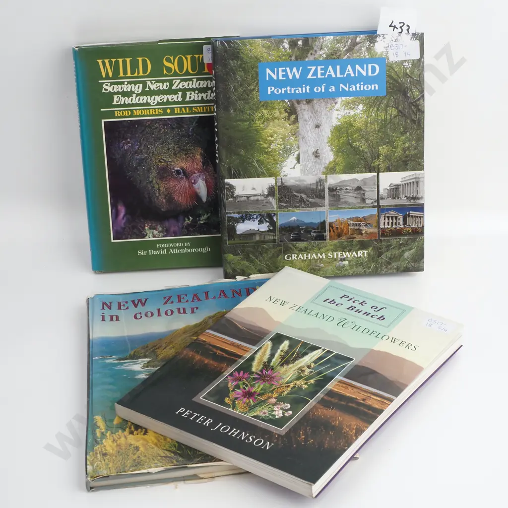 Collection of Books Relating to New Zealand Image 1++