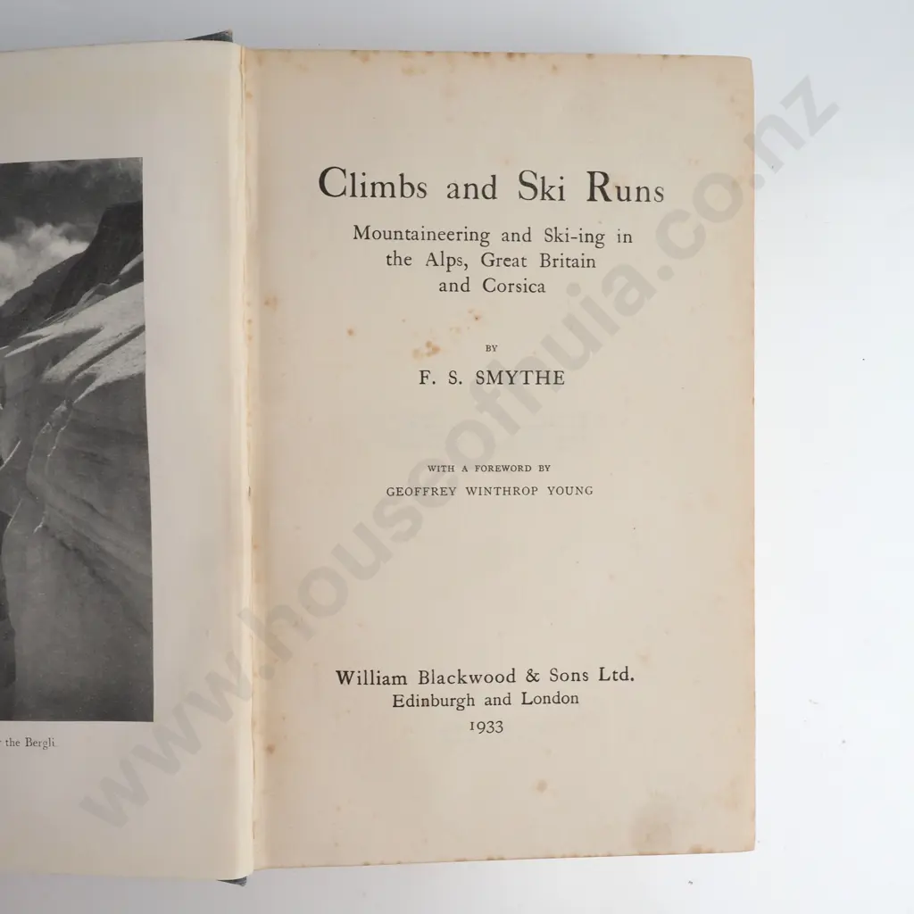 3 Mountaineering Books by F. S. Smythe Image 1++