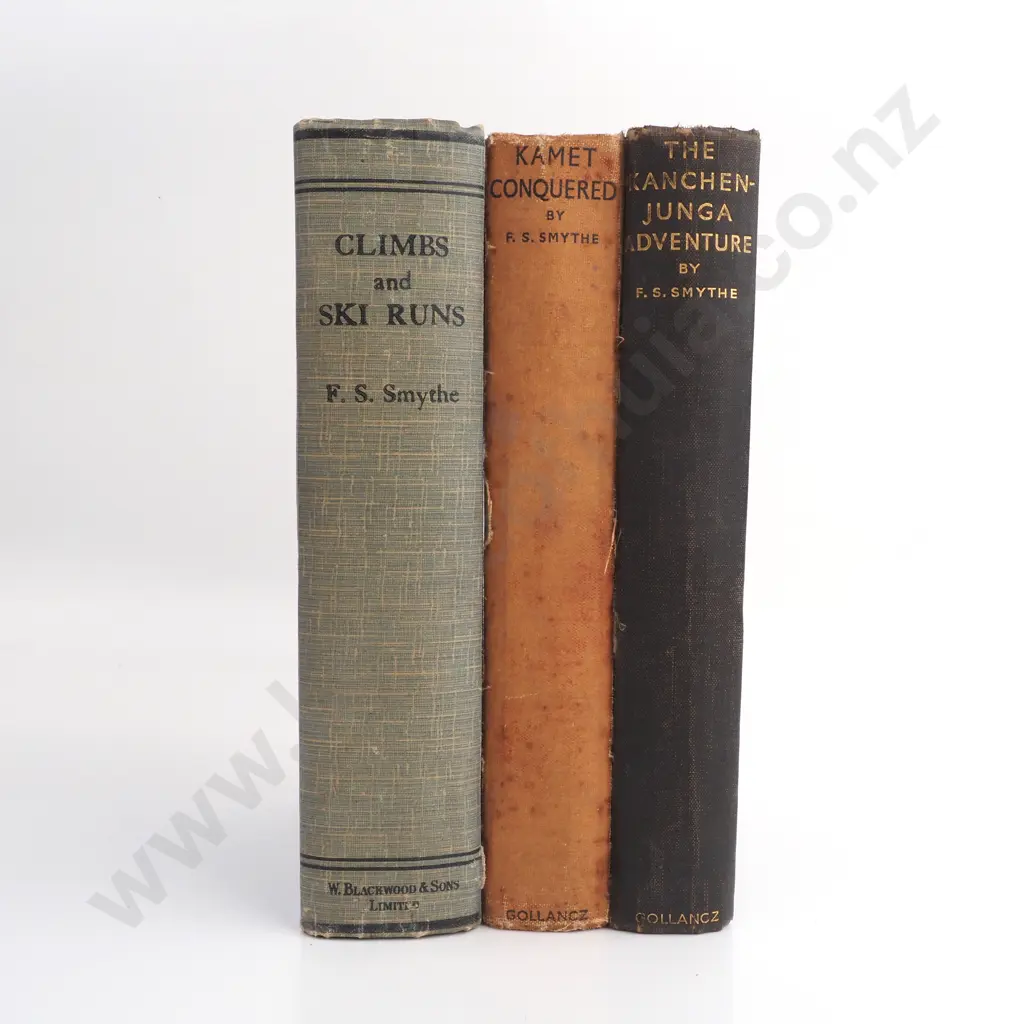3 Mountaineering Books by F. S. Smythe Image 1++