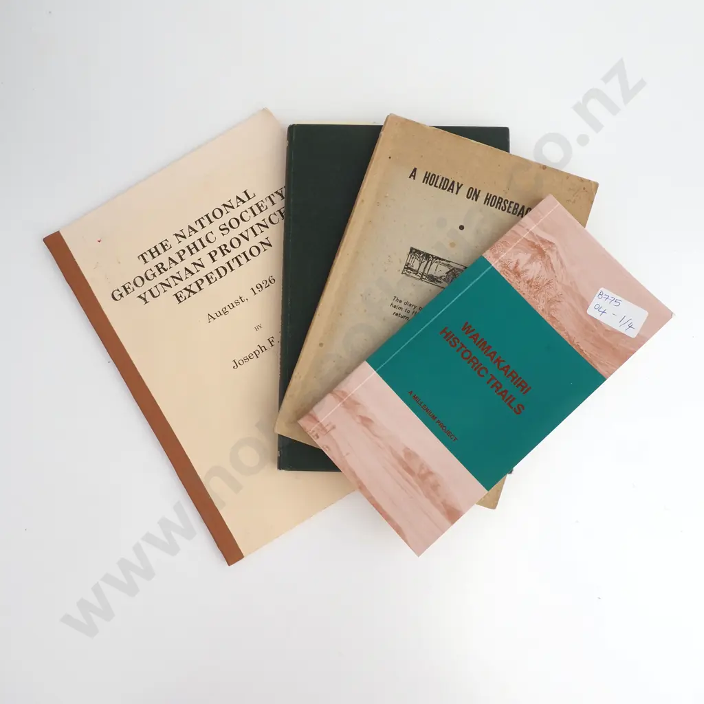 Collection of Four Books - Geographical History Image 1++