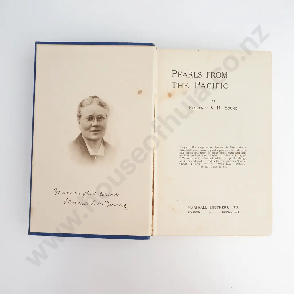Florence S. H. Young -"Pearls from the Pacific'. Image 1++