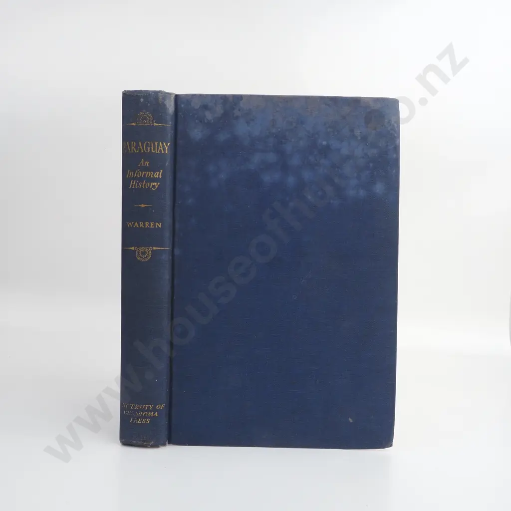 Warren, Harris Gaylord - Paraguay: An Informal History, University of Oklahoma Press, 1949 Image 1++
