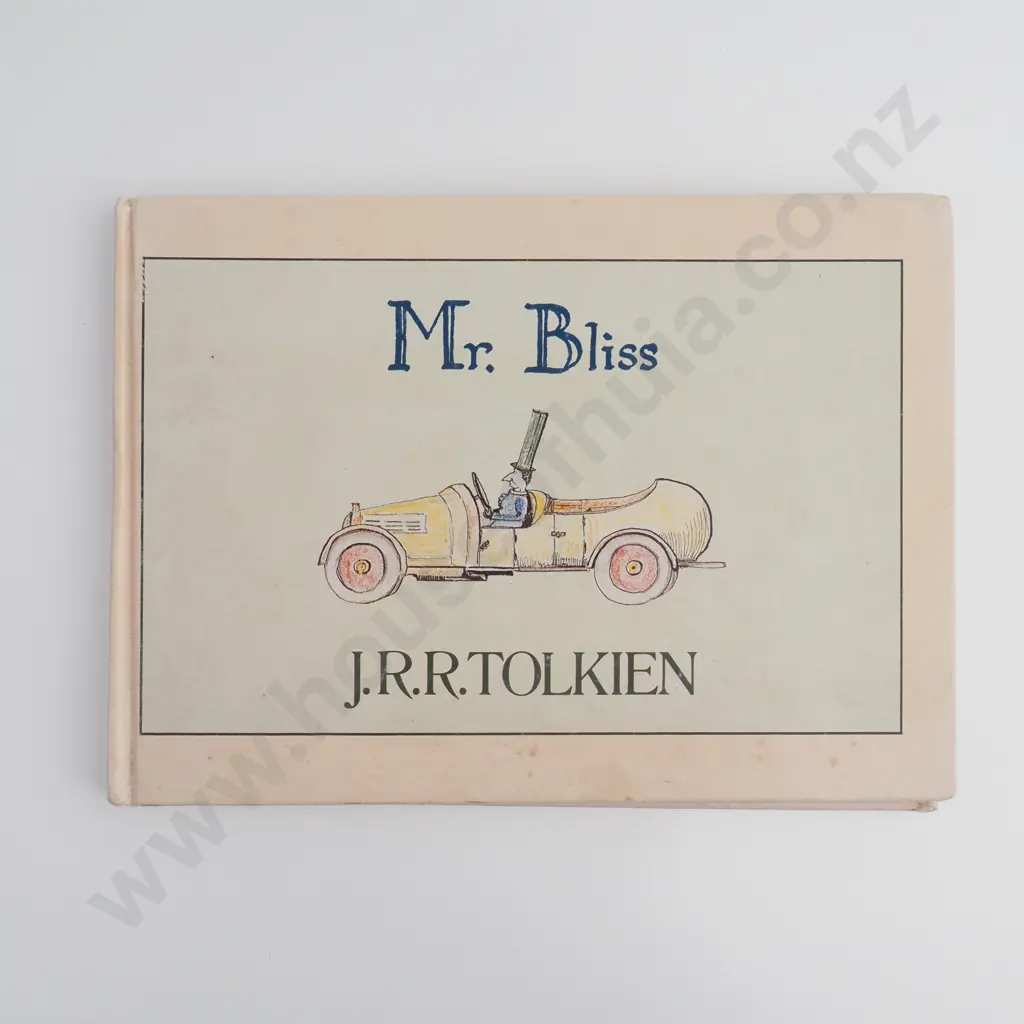 J.R.R. Tolkien - 'Mr Bliss' - George Allen & Unwin - 1982 - First Edition Image 1++