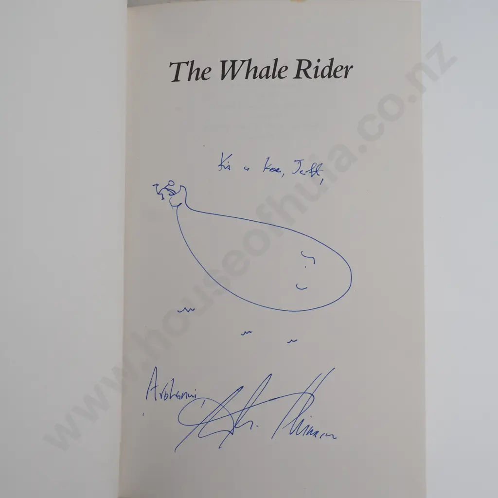 Ihimaera, Witi; The Whale Rider Image 1++