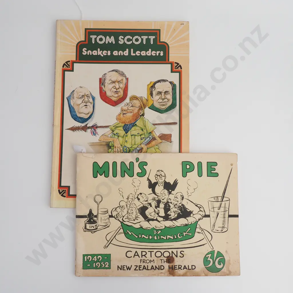 Collection of Two Books - Political Parody New Zealand Image 1++